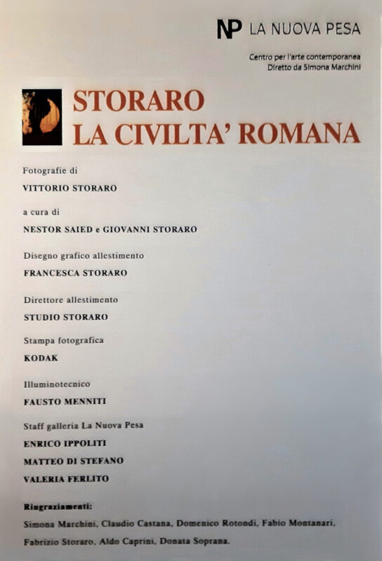 Storaro la civiltà romana